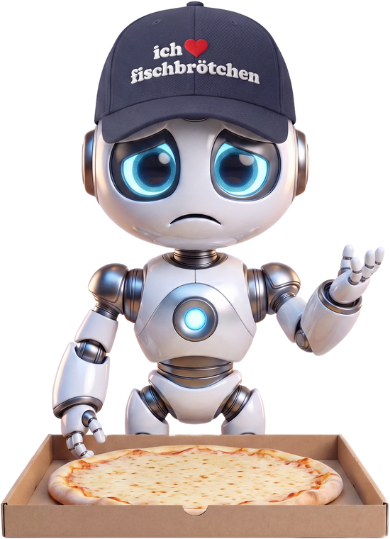 Der Roboter ist enttäuscht